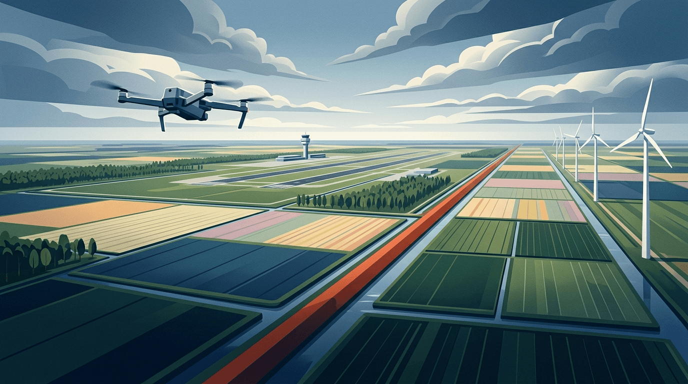 Drone Regels Rond Lelystad Airport Versoepeld: Kansen en Kritiek voor Flevoland